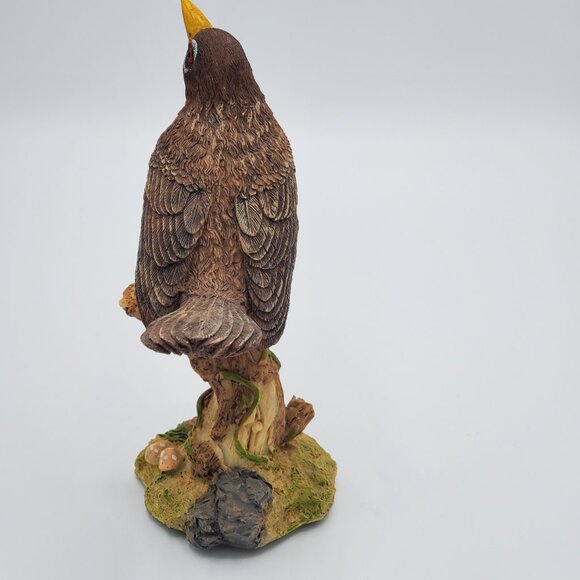 American Robin Bird on a Branch Figurine - Picture 4 of 7